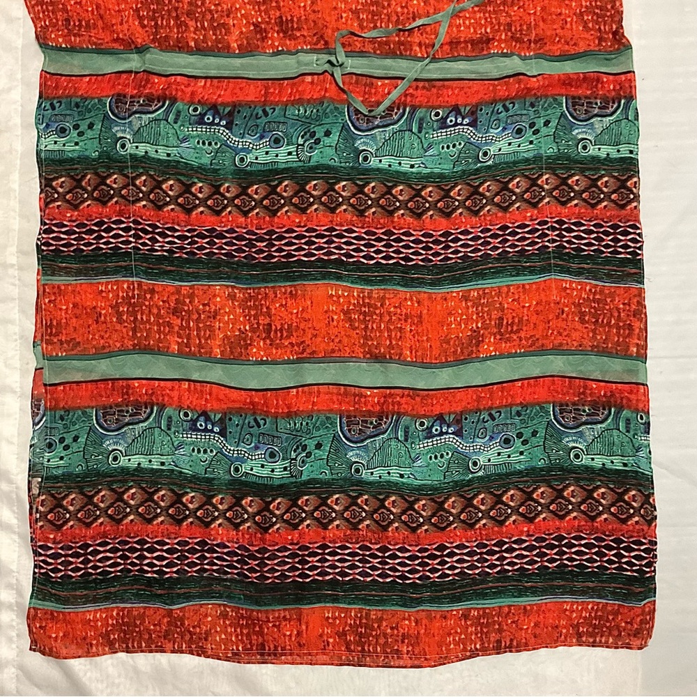 NWOT Plus Size Tall Boho Chic Summer Beach Dress Full Length Outdoor Pool Party - Picture 12 of 15